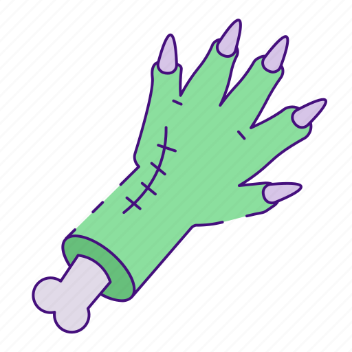 Zombie, hand, zombie hand, bone, corpse, grave, living dead icon - Download on Iconfinder