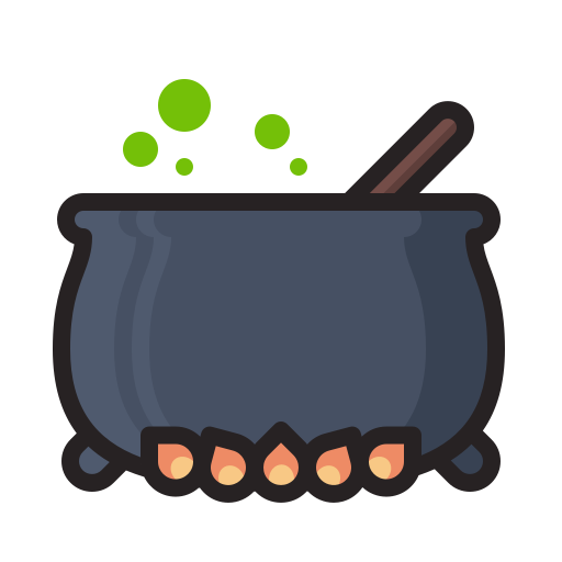 Halloween, pot, witch, horror, potion, scary icon - Free download