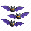 bat, halloween, spooky, animal, scary