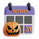 halloween, calendar, spooky, october, pumpkin