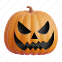 pumpkin, halloween, spooky, decoration, scary