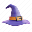 witch, hat, wizard, halloween, cap