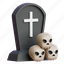 gravestone, grave, tombstone, halloween, graveyard 