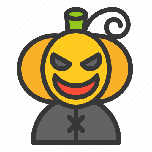 Halloween, horror, jack o' lantern, monster, pumpkin, scary, spooky icon - Download on Iconfinder