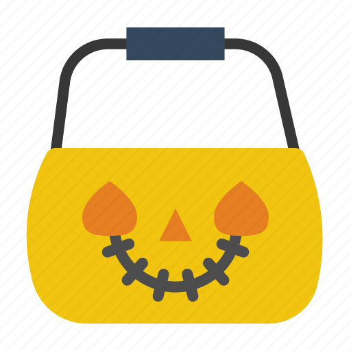Basket, halloween, halloween basket, pumpkin, scary, spooky icon - Download on Iconfinder