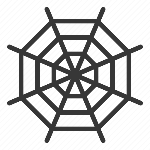 Cobweb, halloween, spider web, spooky, trap icon - Download on Iconfinder