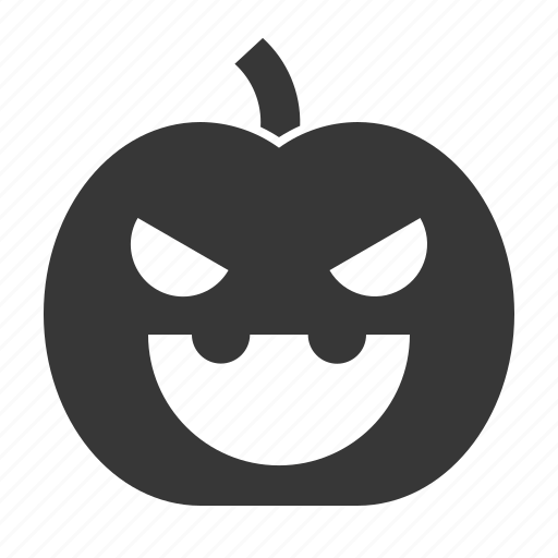 Food, fruit, halloween, horror, pumpkin, scary icon - Download on Iconfinder