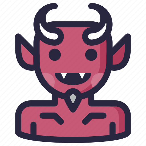 Devil, evil, monster, spooky, scary, death, halloween icon - Download on Iconfinder