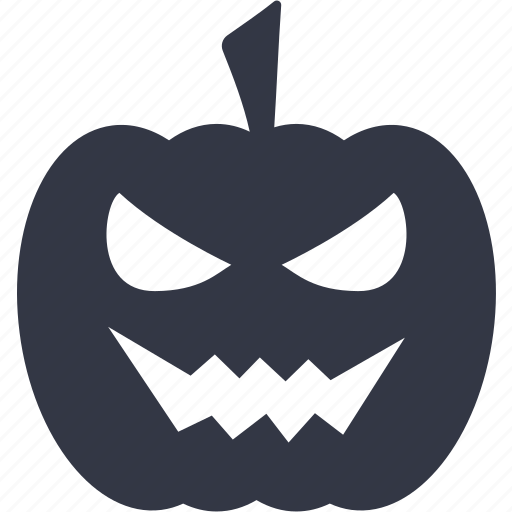 Angry, face, halloween, pumpkin, emoji, evil, scary icon - Download on Iconfinder