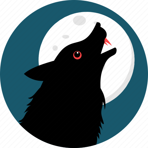 Fox, animals, dark, moon, nature, night, wild icon - Download on Iconfinder