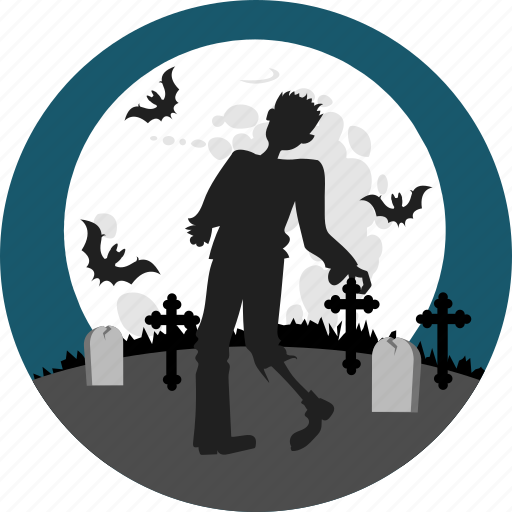Zombie, grave, halloween, horror, monster, night, undead icon - Download on Iconfinder