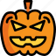 ghost, halloween, head, night, party, pumpkin 