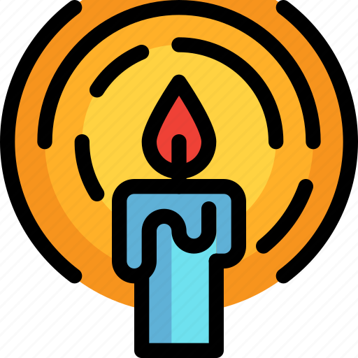 Candle, halloween, night, party icon - Download on Iconfinder