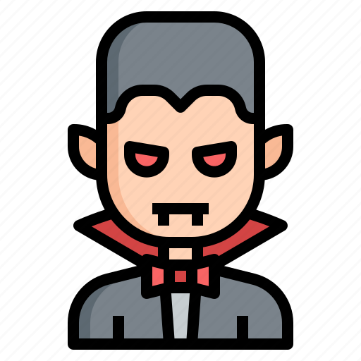 Dracula, vampire, spooky, terror, scary, costume, halloween icon - Download on Iconfinder
