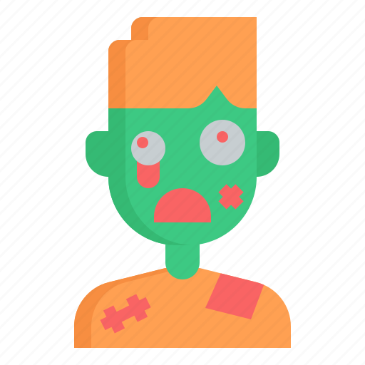 Zombie, spooky, terror, scary, costume, halloween, party icon - Download on Iconfinder