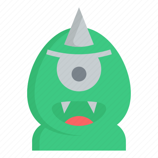 Monster, fear, spooky, terror, scary, costume, halloween icon - Download on Iconfinder