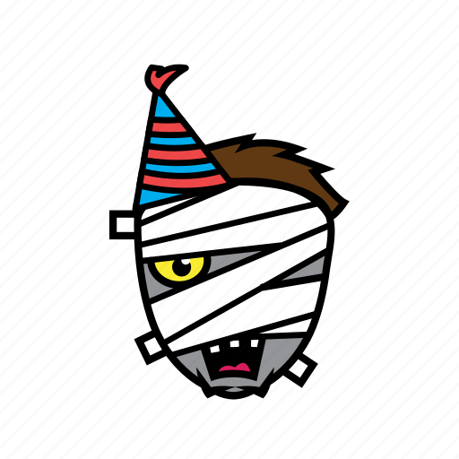 Avatar, halloween, birthday, face, mummy icon - Download on Iconfinder