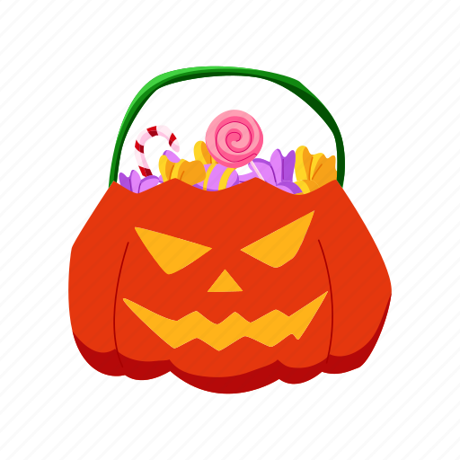 Pumpkin, bag, sale, shopping, halloween, ecommerce, business icon - Download on Iconfinder