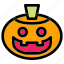 halloween, monster, pumpkin 