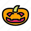 halloween, monster, pumpkin 