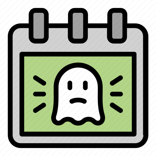 Halloween, date, time, calendar icon - Download on Iconfinder