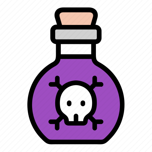 Halloween, bottle, poison, toxic icon - Download on Iconfinder