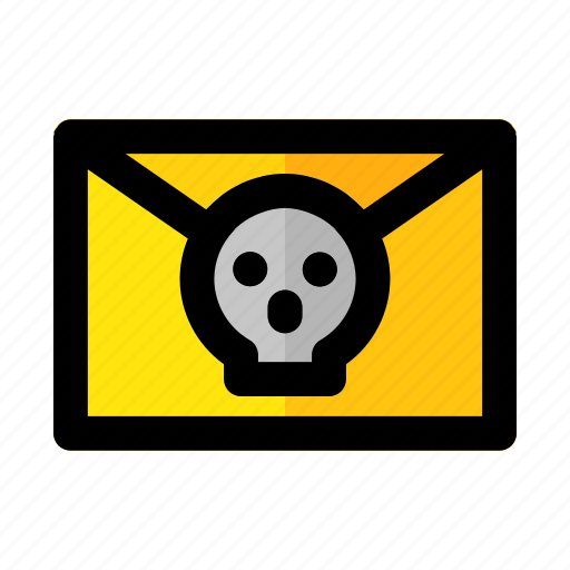Address, envelope, halloween, horror, mail, message icon - Download on Iconfinder