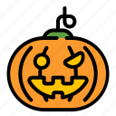 pumpkin, halloween, holiday, lantern, face, autumn, jack