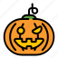 pumpkin, halloween, holiday, lantern, face, autumn, jack 