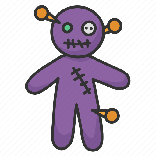 Voodoo, doll, ghost, halloween, curse icon - Download on Iconfinder