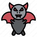 halloween, bat, animal, horror, scary