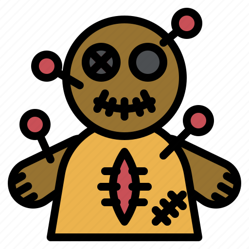 Halloween, voodoodoll, voodoo, doll, scary icon - Download on Iconfinder