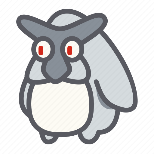 Owl, monster, halloween, creature, character, avatar, scary icon - Download on Iconfinder