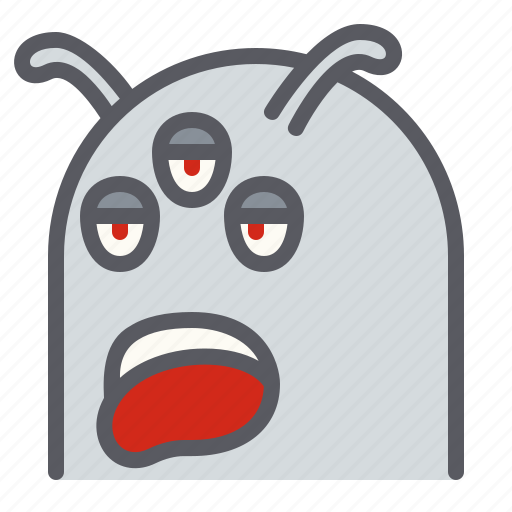 Three, eyed, monster, halloween, creature, character, avatar icon - Download on Iconfinder