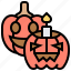 decoration, halloween, jack, lantern, pumpkin 