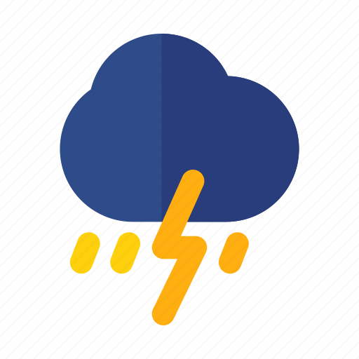 Bolt, halloween, lightning, rain, storm, thunder icon - Download on Iconfinder