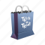paper bag, holidays, spooky, trick or treat, halloween, horror, bag 