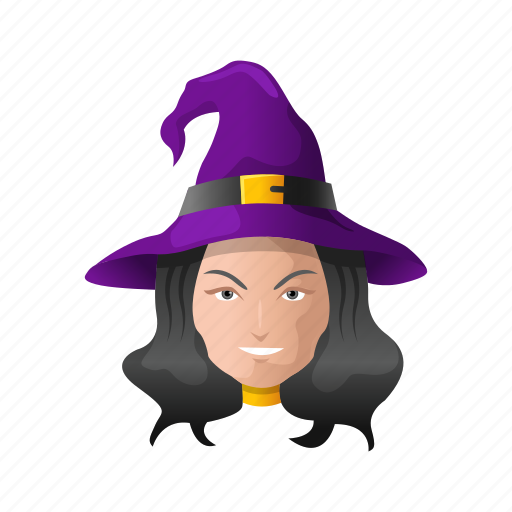 Witch hat, spooky, hat, girl, witch, halloween, holiday icon - Download on Iconfinder