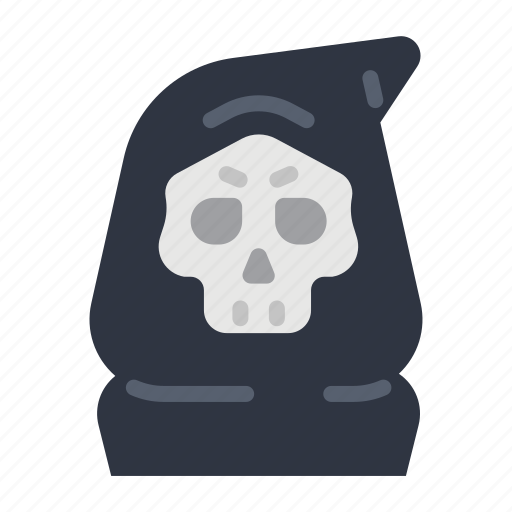 Reaper, dead, death, skeleton, halloween, skull, grim icon - Download on Iconfinder