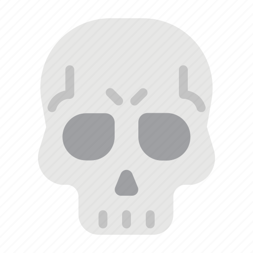 Skull, skeleton, head, death, dead, human, halloween icon - Download on Iconfinder