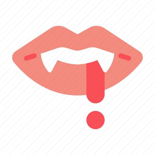 Teeth, vampire, halloween, mouth, dracula, blood, bite icon - Download on Iconfinder