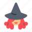 witch, magic, halloween, magician, witchcraft, woman, hat 