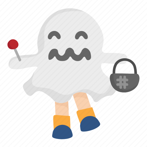 Candy, children, fancy, ghost, halloween, thick or treat icon - Download on Iconfinder