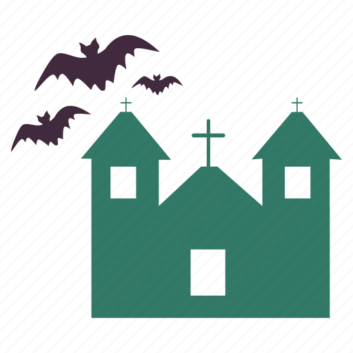 Building, haunted, home, house, mansion, scary, spooky icon - Download on Iconfinder