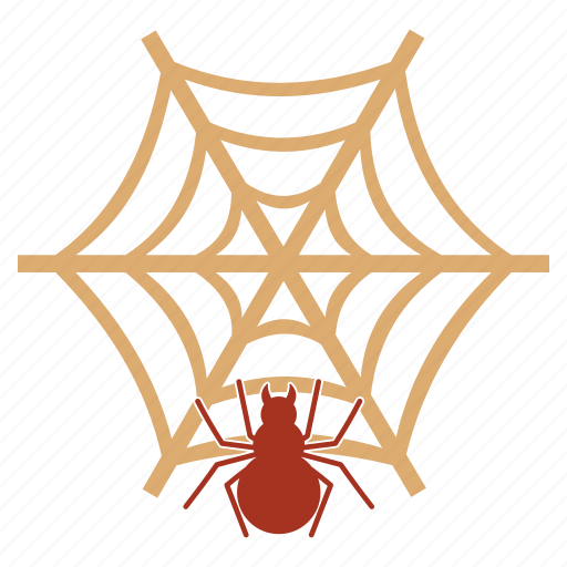 Bug, halloween, insect, net, spider, web icon - Download on Iconfinder