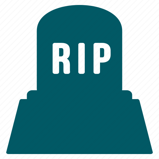 Death, funeral, grave, gravestone, graveyard, rip, stone icon - Download on Iconfinder