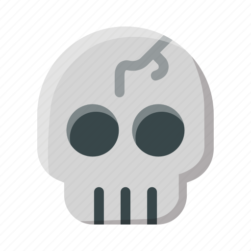 Skull, death, bone, human, skeleton, halloween, horror icon - Download on Iconfinder