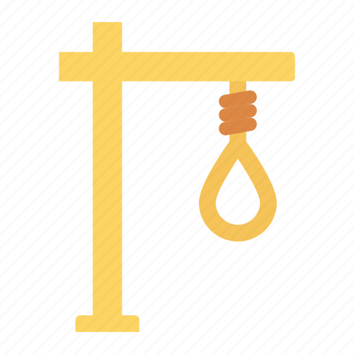 Crime, gallows, hangrope, suicide icon - Download on Iconfinder