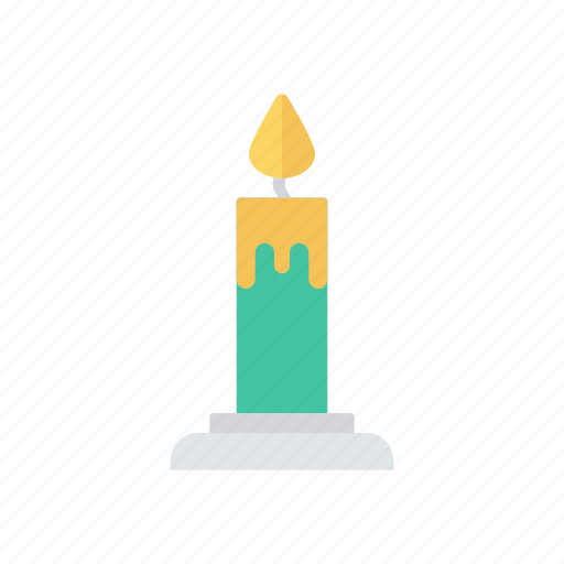Candle, flame, light, memorial icon - Download on Iconfinder