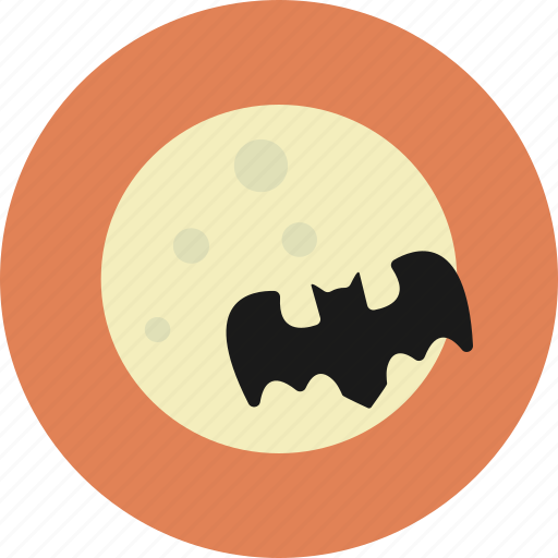 Bat, halloween, moon, night icon - Download on Iconfinder